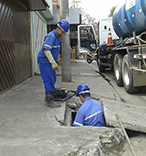 Limpeza de Galerias e Bueiros